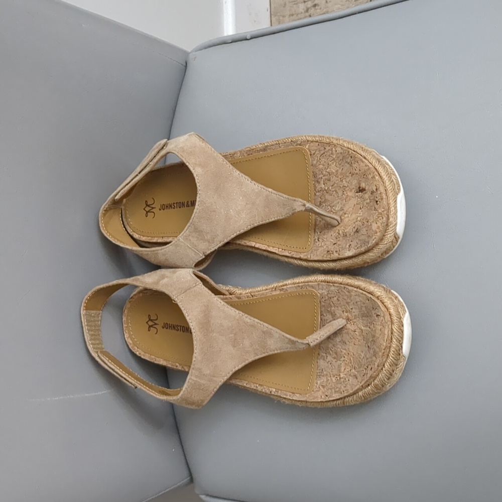 Johnston And Murphy Suede Sandals
